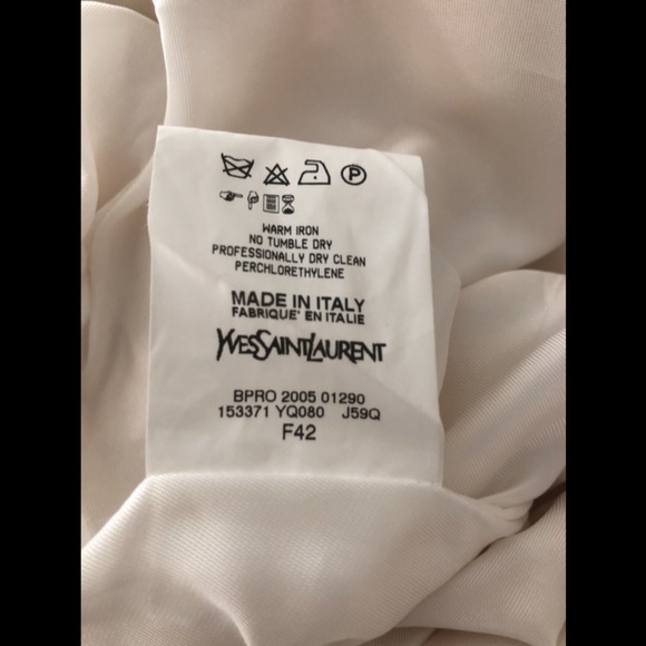 NWT Yves Saint Laurent Rive Gauche skirt - Picture 7 of 10